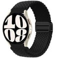 thumbnail image 1 of LEIXIUER 20mm 22mm Magnetic Band Compatible with Samsung Galaxy Watch 6 4 5 Band 44mm 40mm/Watch 6 4 Classic Band 42mm 46mm 47mm 43mm/5 Pro Band 45mm Stretchy Braided Band for GalaxyWatch 46mm/3 45mm, 1 of 9