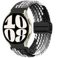 thumbnail image 1 of LEIXIUER 20mm 22mm Magnetic Band Compatible with Samsung Galaxy Watch 6 4 5 Band 44mm 40mm/Watch 6 4 Classic Band 42mm 46mm 47mm 43mm/5 Pro Band 45mm Stretchy Braided Band for GalaxyWatch 46mm/3 45mm, 1 of 9