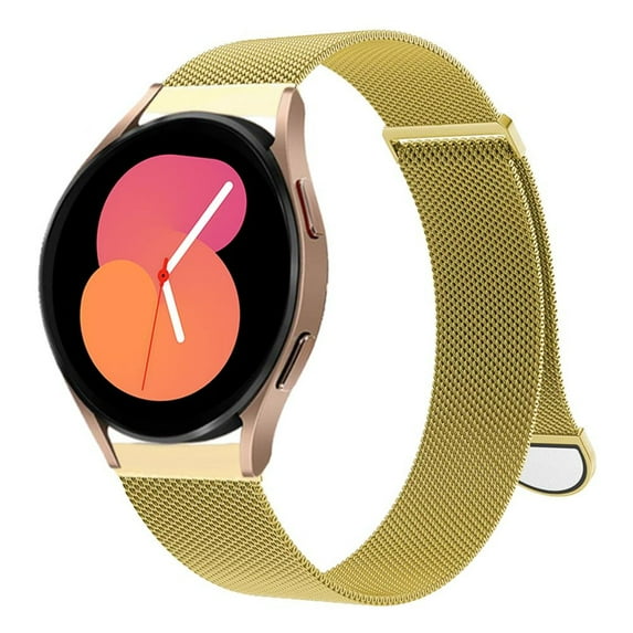 LEIXIUER 20mm 22mm Milanese Loop Metal Stainless Steel Wristbands for Galaxy Watch 6 5 4 40mm 44mm/Watch 5 Pro 45mm/4 6 Classic 46mm 42mm 43mm 47mm /Galaxy 3 45mm Galaxy Watch 46mm Galaxy watch 3 45mm