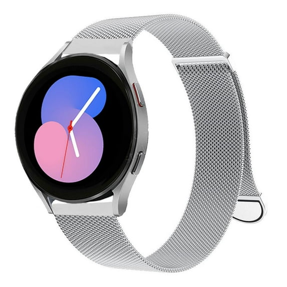 LEIXIUER 20mm 22mm Milanese Loop Metal Stainless Steel Wristbands for Galaxy Watch 6 5 4 40mm 44mm/Watch 5 Pro 45mm/4 6 Classic 46mm 42mm 43mm 47mm /Galaxy 3 45mm Galaxy Watch 46mm Galaxy watch 3 45mm