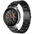 thumbnail image 1 of LEIXIUER 20mm 22mm Stainless Steel Metal Link Bands Compatible with Samsung Galaxy Watch 5 4 40/44mm/Active 2 3/Watch 4 Classic 42mm 46mm/Watch 3 45mm/Gear S3 S4 46mm Adjustable Wristbands, 1 of 12