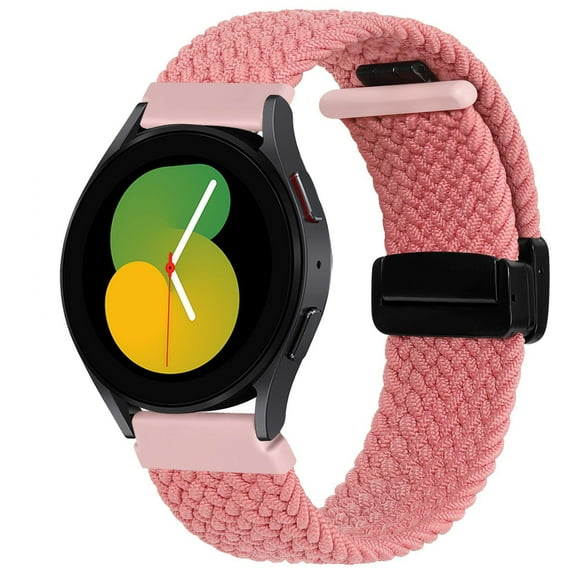 LEIXIUER 20mm 22mm Strap for Samsung Galaxy Watch 6 5 4 44mm 40mm/6 Classic 43mm 47mm 46mm 42mm/Galaxy Watch 5 Pro 45mm, Samsung galaxy watch 46mm watch 3 45mm Scrunchie Band Nylon Wristbands