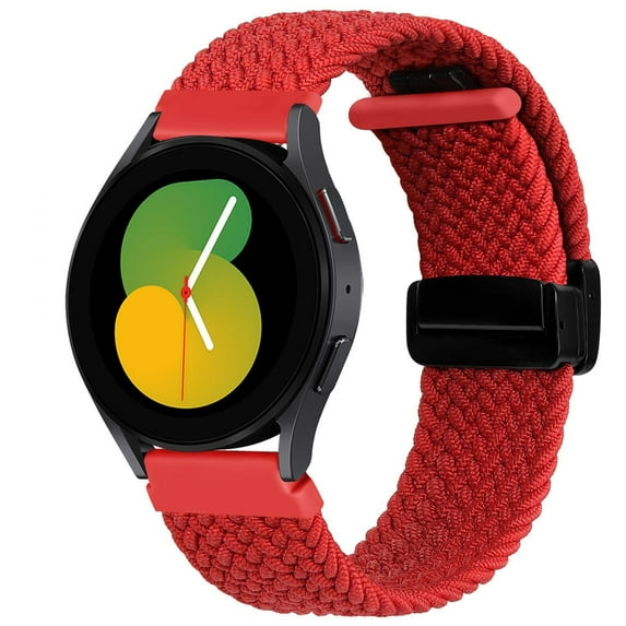 LEIXIUER 20mm 22mm Strap for Samsung Galaxy Watch 6 5 4 44mm 40mm/6 Classic 43mm 47mm 46mm 42mm/Galaxy Watch 5 Pro 45mm, Samsung galaxy watch 46mm watch 3 45mm Scrunchie Band Nylon Wristbands