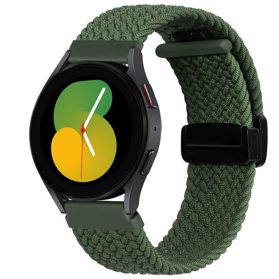 LEIXIUER 20mm 22mm Strap for Samsung Galaxy Watch 6 5 4 44mm 40mm/6 Classic 43mm 47mm 46mm 42mm/Galaxy Watch 5 Pro 45mm, Samsung galaxy watch 46mm watch 3 45mm Scrunchie Band Nylon Wristbands