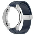 thumbnail image 1 of LEIXIUER 20mm Band and Case Compatible with Samsung Galaxy Galaxy Watch 5 4 40mm 44mm/ Watch 4 classic 46mm 42mm Women Men / Smartwatch Sport Silicone Strap and watch cover (Without film), 1 of 7
