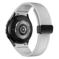 thumbnail image 1 of LEIXIUER 20mm Leather Band Compatible with Samsung Galaxy Watch 6 5 4 44mm 40mm, 6 Classic 47/43mm, 5 Pro 45mm, 4 Classic 46/42mm, No Gap 20mm Band with Magnetic Buckle for Women Men, 1 of 11