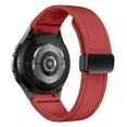 thumbnail image 1 of LEIXIUER 20mm Leather Band Compatible with Samsung Galaxy Watch 6 5 4 44mm 40mm, 6 Classic 47/43mm, 5 Pro 45mm, 4 Classic 46/42mm, No Gap 20mm Band with Magnetic Buckle for Women Men, 1 of 11