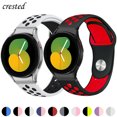 thumbnail image 1 of LEIXIUER 20mm Strap Sport Band Silicone Strap Compatible with Galaxy watch 5 44mm 40mm Galaxy watch 4 40mm 40mm watch 4 classic 46mm watch 5 pro 45mmmm No Gap Compatible Wristwatches Women Men, 1 of 10