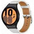 thumbnail image 1 of LEIXIUER 20mm Watch Band,Compatible for Samsung Galaxy Watch 6 5 4 40mm 44mm/5 Pro 45mm/4 6 Classic 42mm 46mm 43mm 47mm No Gap Single Tour Bracelet Leather Strap Women Men, 1 of 13