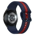thumbnail image 1 of LEIXIUER 20mm No gaps Silicone WristbandsCompatible with Samsung Galaxy Watch 6 5 4 44mm 40mm Galaxy Watch Classic 4 6 46mm 42mm 43mm 49mm Galaxy Watch 5 Pro 45mm, 1 of 11