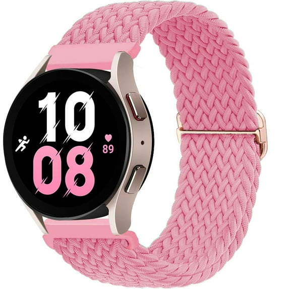 LEIXIUER 22mm 20mm Nylon Braided Loop Wristbands Samsung Galaxy Watch 6 5 4 44mm 40mm/4 6 Classic 43mm 47mm 46mm 42mm/Galaxy Watch 5 Pro 45mm/Active 2, 22mm for Samsung galaxy watch 46mm watch 3 45mm