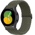 thumbnail image 1 of LEIXIUER 22mm 20mm Nylon Braided Loop Wristbands Samsung Galaxy Watch 6 5 4 44mm 40mm/4 6 Classic 43mm 47mm 46mm 42mm/Galaxy Watch 5 Pro 45mm/Active 2, 22mm for Samsung galaxy watch 46mm watch 3 45mm, 1 of 12