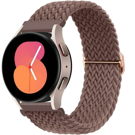 LEIXIUER 22mm 20mm Nylon Braided Loop Wristbands Samsung Galaxy Watch 6 5 4 44mm 40mm/4 6 Classic 43mm 47mm 46mm 42mm/Galaxy Watch 5 Pro 45mm/Active 2, 22mm for Samsung galaxy watch 46mm watch 3 45mm