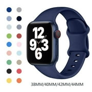 LEIXIUER Band for Apple Watch Bands 40mm Ultra 49mm Series 8 SE 7 6 5 4 3 2 1 38mm 44mm 42mm 45mm 41mm ,Women and Men Sport Apple Watch Bands,Soft Silicone Strap Replacement for iWatch Bands