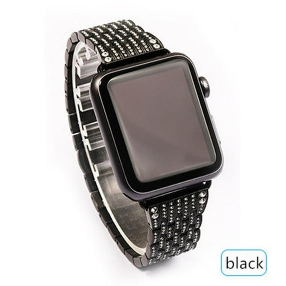 LEIXIUER Bling Stainless Steel Metal Wristbands Compatible with Apple Watch Bands 41mm 40mm 38mm 49mm 45mm 44mm 42mm Diamonds Metal Band Replacement iWatch Series 9 8 7 SE 6 5 4 3 2 1 Ultra Strap