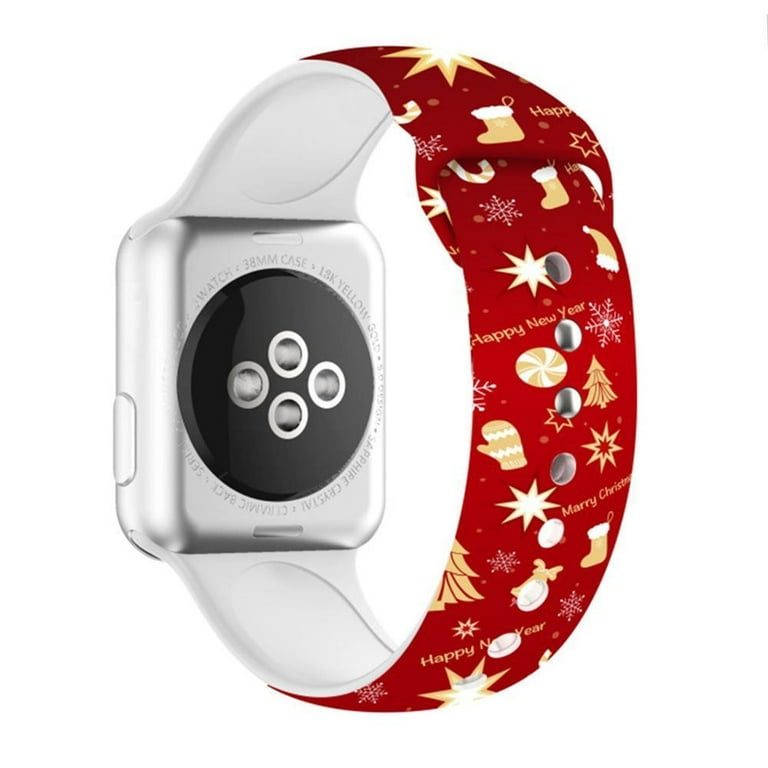 Iwatch Series Apple Watch Bands Holiday LEIXIUER Christmas