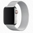 thumbnail image 1 of LEIXIUER Compatible with Apple Watch Band iWatch Bands 41mm 40mm 38mm 49mm 45mm 44mm 42mm Women Men, Mesh Milanese Loop Stainless Steel Metal Wristbands for iWatch Series 9 8 7 SE 6 5 4 3 2 1 Ultra, 1 of 13