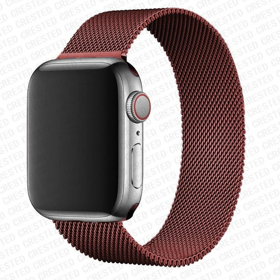 LEIXIUER Compatible with Apple Watch Band iWatch Bands 41mm 40mm 38mm 49mm 45mm 44mm 42mm Women Men, Mesh Milanese Loop Stainless Steel Metal Wristbands for iWatch Series 9 8 7 SE 6 5 4 3 2 1 Ultra