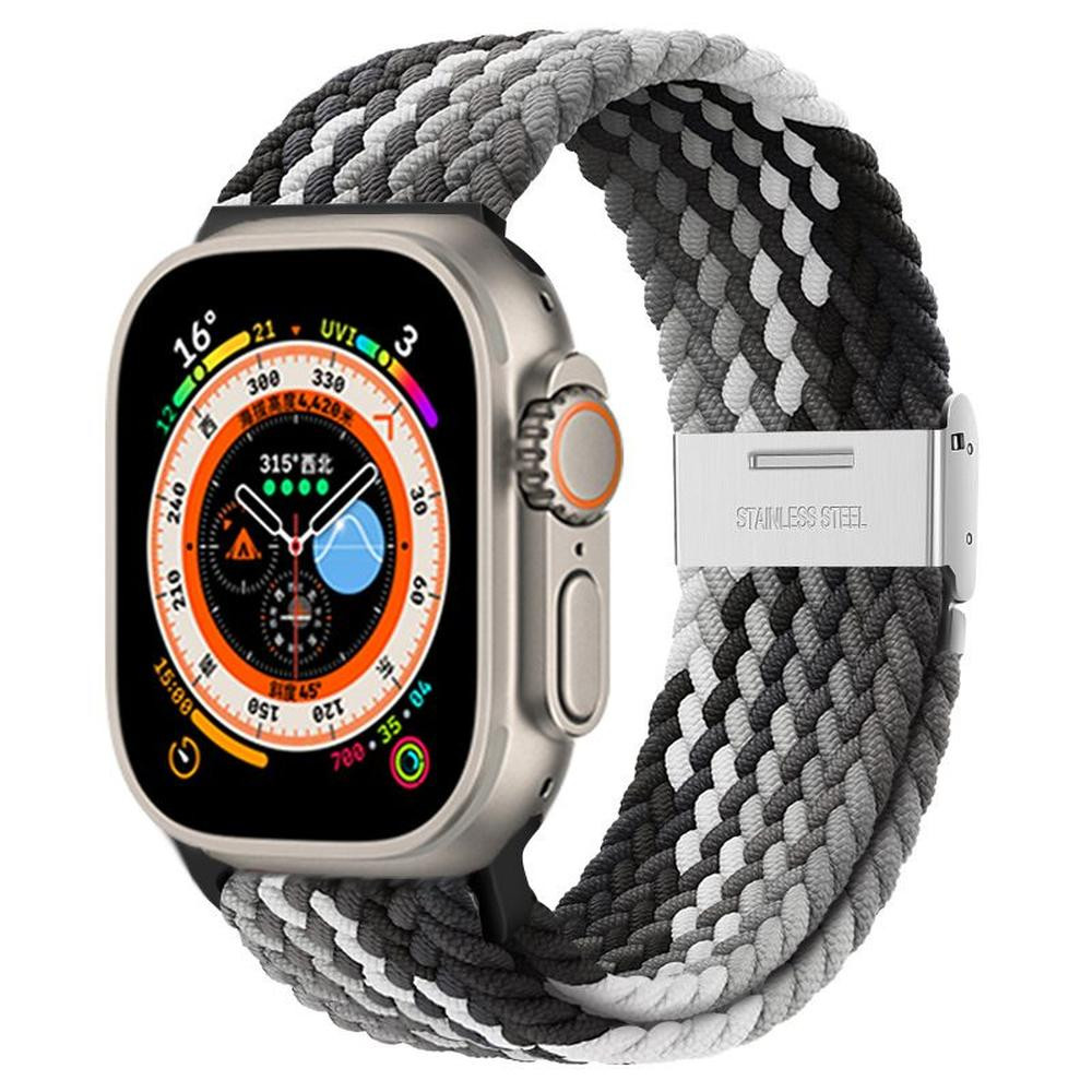 LEIXIUER Compatible with Apple Watch Bands 44mm 45mm 42mm 49mm, Braided