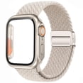 thumbnail image 1 of LEIXIUER Compatible with Apple Watch Bands and Case 41mm 40mm 38mm 45mm 44mm 42mm Stretchy Braided Solo Loop iWatch Bands for Aplle Watch Sieres 9 8 7 SE 6 5 4 3 2 1 for Women Men, 1 of 15