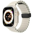 thumbnail image 1 of LEIXIUER Compatible with Apple Watch Ocean Band iWatch Series Bands 38mm 40mm 42mm 44mm 45mm 49mm Women Men, Soft Silicone Sport Wristbands Replacement Strap for iWatch Series 9 8 7 SE 6 5 4 3 Ultra 2, 1 of 7