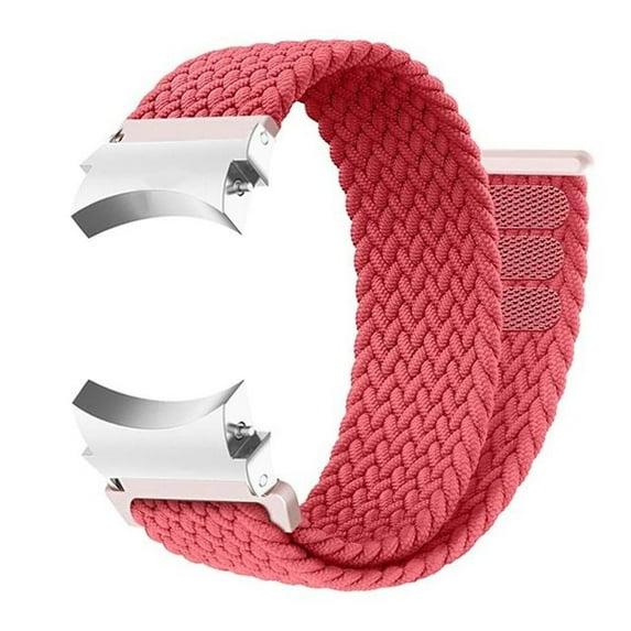 LEIXIUER Compatible with Samsung Galaxy Watch 6 5 4 Band 44mm 40mm/ 6 4 Classic 43mm 47mm 46mm 42mm/ Galaxy Watch 5 Pro 45mm, 20mm Braided Solo Loop Band Stretchy Bracelet Nylon Sport Strap Women Men