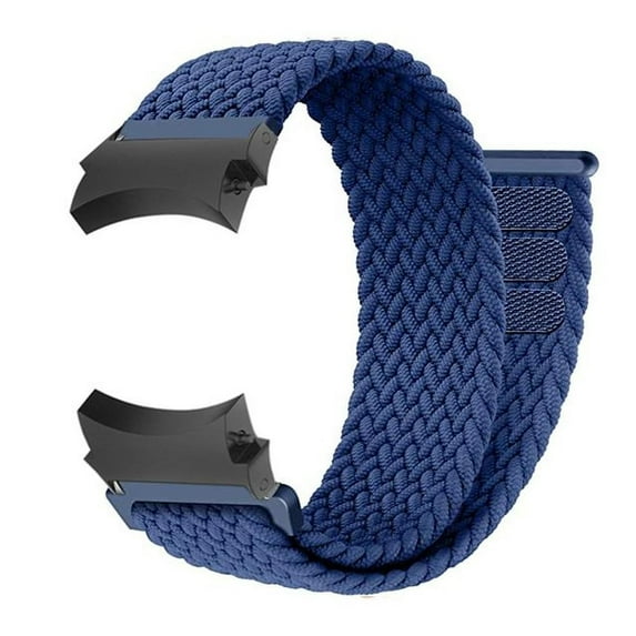 LEIXIUER Compatible with Samsung Galaxy Watch 6 5 4 Band 44mm 40mm/ 6 4 Classic 43mm 47mm 46mm 42mm/ Galaxy Watch 5 Pro 45mm, 20mm Braided Solo Loop Band Stretchy Bracelet Nylon Sport Strap Women Men