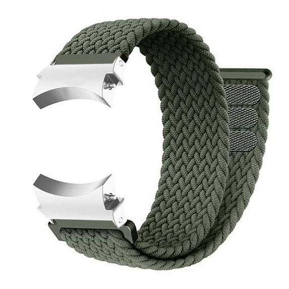 LEIXIUER Compatible with Samsung Galaxy Watch 6 5 4 Band 44mm 40mm/ 6 4 Classic 43mm 47mm 46mm 42mm/ Galaxy Watch 5 Pro 45mm, 20mm Braided Solo Loop Band Stretchy Bracelet Nylon Sport Strap Women Men