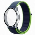 thumbnail image 1 of LEIXIUER Compatible with Samsung Galaxy watch 5 4 40mm 44mm Nylon Band Braided Loop Strap with Tempered Glass Bumper Case Cover, 1 of 12