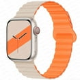 thumbnail image 1 of LEIXIUER Double Sided Wearable Silicone Magnetic Loop Bands,Compatible for Apple Watch Series 9 8 7 SE 6 5 4 3 2 1 Ultra, Compatible with Apple Watch Band 38mm 40mm 41mm 42mm 44mm 45mm 49mm, 1 of 10