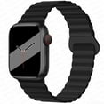 thumbnail image 1 of LEIXIUER Double Sided Wearable Silicone Magnetic Loop Bands,Compatible for Apple Watch Series 9 8 7 SE 6 5 4 3 2 1 Ultra, Compatible with Apple Watch Band 38mm 40mm 41mm 42mm 44mm 45mm 49mm, 1 of 9
