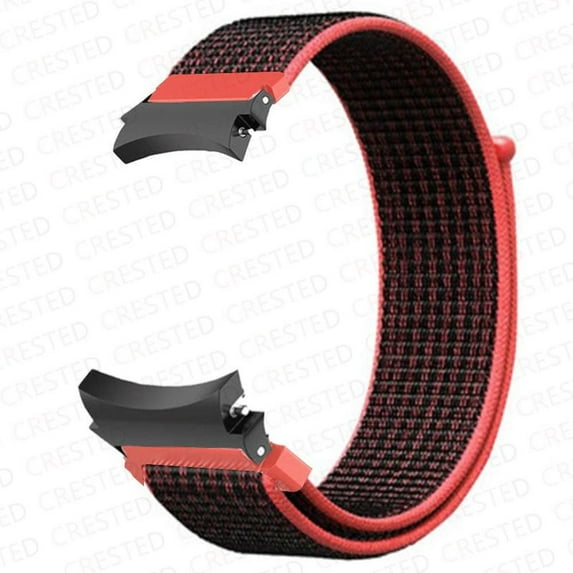 LEIXIUER No Gap Nylon Band Compatible with Samsung Galaxy Watch 6 5 4 40mm 44mm/Galaxy Watch 6 Classic Band 47mm 43mm/Watch 5 Pro 45mm/Watch 4 Classic 42mm 46mm, Breathable Sport Loop Strap Women Men