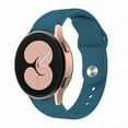 thumbnail image 1 of LEIXIUER No Gaps Silicone Strap for Samsung Galaxy Watch 5 4 40mm 44mm /Watch 4 Classic 42mm 46mm, 20mm Sport Silicone replacement Wristband Bracelet for Galaxy Watch 4 Band, 1 of 8