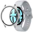 thumbnail image 1 of LEIXIUER Glass+Case Compatible with Samsung Galaxy Watch 6 4 5 44mm 40mm 44 Accessoires Bling Diamond PC bumper+Screen protector watch6 watch5 watch4 Waterproofing Cover, 1 of 13