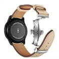 thumbnail image 1 of LEIXIUER Leather Bands for Samsung Galaxy Watch 5 Band 44mm 40mm / Galaxy watch 5 pro 45mm Band 2022 /Active 2 /Galaxy Watch 3 41mm /Active Bands 20mm Replacement Leather Wristband for Men Women, 1 of 8