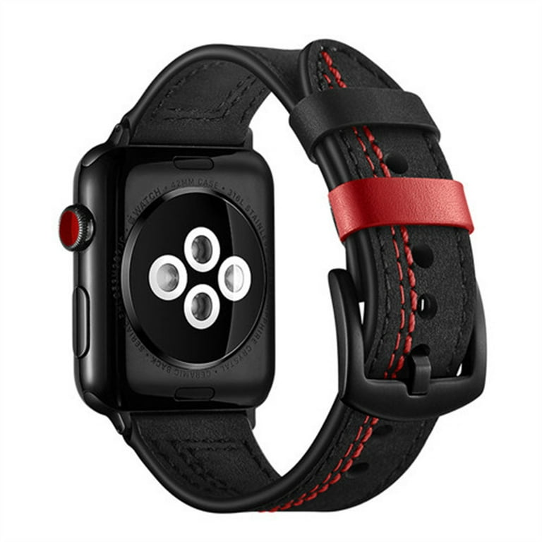 Leather Wristbands For Apple Watch Series LEIXIUER Leather Strap