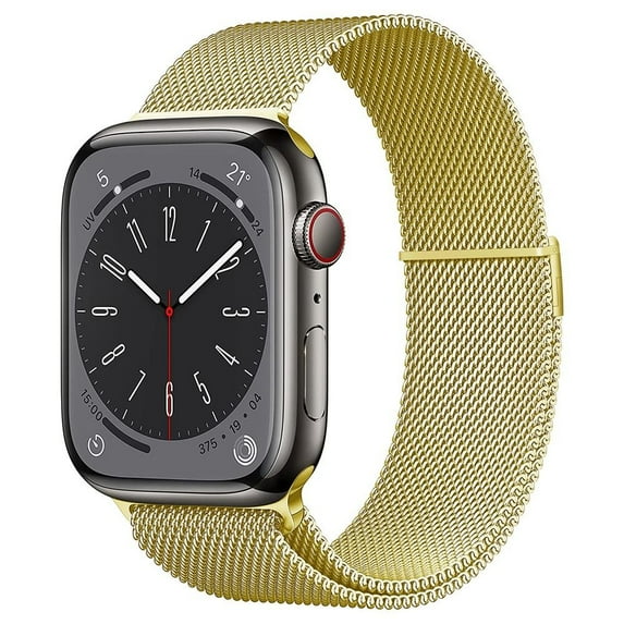 LEIXIUER Magnetic Loop for Apple Watch Bands 45mm 44mm 38mm 40mm 42mm 41mm 49mm fot Men Women, Stainless Steel Metal Strap bracelet iWatch series Ultra 8 7 SE 6 5 4 3 2 1