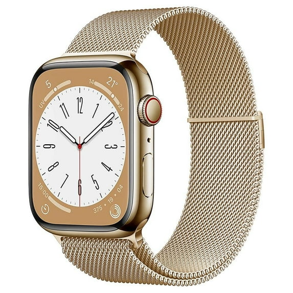 LEIXIUER Magnetic Loop for Apple Watch Bands 45mm 44mm 38mm 40mm 42mm 41mm 49mm fot Men Women, Stainless Steel Metal Strap bracelet iWatch series Ultra 8 7 SE 6 5 4 3 2 1