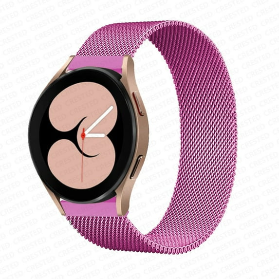 LEIXIUER Magnetic Loop for Samsung Galaxy Watch 5 Bands /pro 45mm/ Galaxy Watch 4/44mm/40mm/Classic 46mm/42mm/3/Active 2 Strap 45mm 41 Bracelet 20mm 22mm Watch Band for Womens Men
