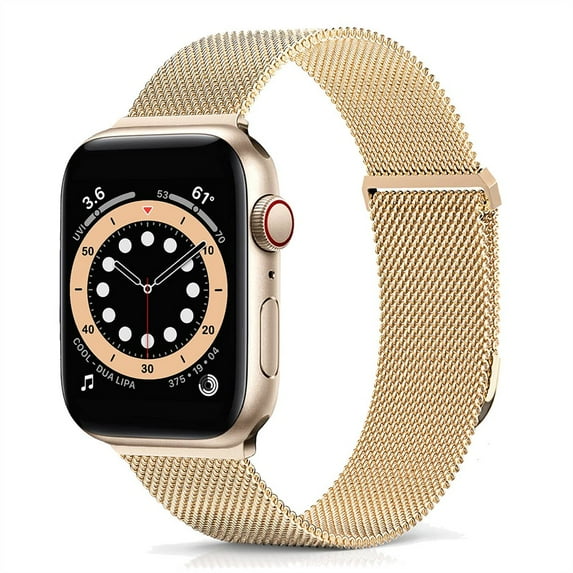 LEIXIUER Magnetic Loop Strap Compatible with Apple Watch Band iWatch Bands 41mm 40mm 38mm 45mm 44mm 42mm 49mm for Women Men, Stainless Steel Metal Magnetic Loop Band for iWarch Series 9 8 7 SE 6 5 4 3
