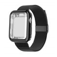 thumbnail image 1 of LEIXIUER Milanese Loop Compatible with Apple Watch Bands and Soft Case 41mm 40mm 38mm 45mm 44mm 42mm, Stainless Steel Metal Mesh Strap and Protective Cover Bumper for iWatch Series 9 8 7 SE 6 5 4 3 2, 1 of 10