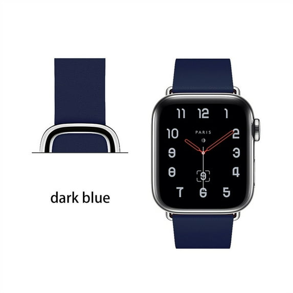 LEIXIUER Modern Buckle Strap Compatible with Apple Watch Bands 44mm 45mm 41mm 40mm 42mm 38mm Ultra 49mm Correa Leather Bracelet Replacement iwatch Series 8 7 5 4 3 6 SE 2 1
