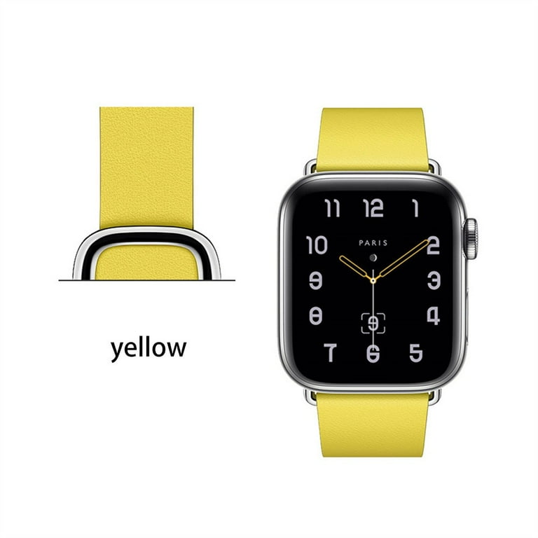 Apple Watch 38mm イエローモダンバックル