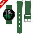 thumbnail image 1 of LEIXIUER No Gap 20mm Band Compatible with Samsung Galaxy Watch 6 5 4 Band 40mm 44mm, Watch 5 Pro Band 45mm/Watch 4 6 Classic 42mm 46mm 43mm 47mm, 20mm Soft Silicone Sport Bands for Women Men, 1 of 15