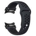 thumbnail image 1 of LEIXIUER No Gap 20mm Strap for Samsung Galaxy Watch 6/6 Classic/5/5 Pro/4/4 Classic 40mm 44mm 45mm 46mm 43mm 47mm Adjustable Silicone Bracelet Sport Wristband Women Men, 1 of 12
