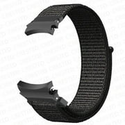 YUIYUKA LEIXIUER No Gap Nylon Band Compatible with Samsung Galaxy Watch 6 5 4 40mm 44mm/Galaxy Watch 6 Classic Band 47mm 43mm/Watch 5 Pro 45mm/Watch 4 Classic 42mm 46mm, Breathable Sport Loop Strap Women Men