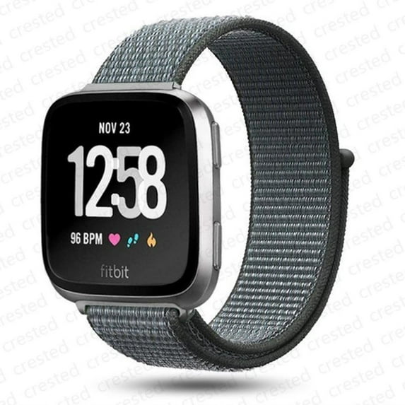 LEIXIUER Nylon Loop Compatible with Fitbit Sense 2/Sense/Versa 4/Versa 3 Bands for Women Men, Soft Breathable Adjustable Sport Velcro Replacement Strap Wristbands for Fitbit Sense & Sense 2/Versa 3 4