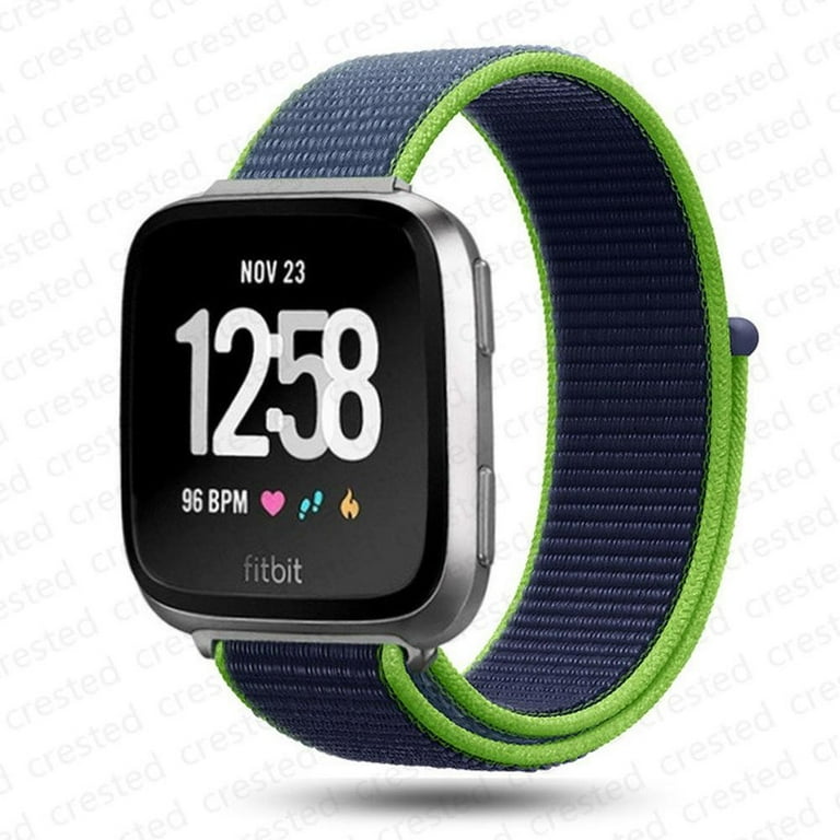 LEIXIUER Nylon Loop Compatible with Fitbit Sense 2/Sense/Versa