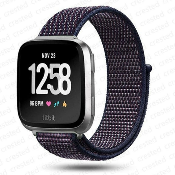 LEIXIUER Nylon Loop Compatible with Fitbit Sense 2/Sense/Versa 4/Versa 3 Bands for Women Men, Soft Breathable Adjustable Sport Velcro Replacement Strap Wristbands for Fitbit Sense & Sense 2/Versa 3 4