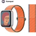 thumbnail image 1 of LEIXIUER Nylon Sport Loop Strap for Apple Watch Bands 44mm 40mm 45mm 41mm 38mm 42mm 44 mm Stretchy Elastic Braided Replacement Straps Bracelet Correa Watchband iWatch Series 3 5 6 SE 7 Band, 1 of 7